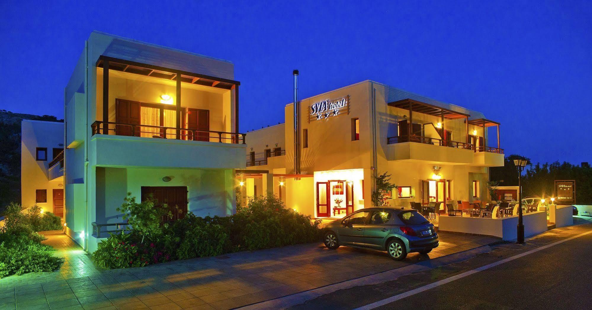 Syia Hotel Soúgia Exteriér fotografie